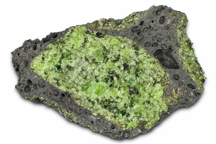 Peridot Crystals in Basalt - Arizona #369541